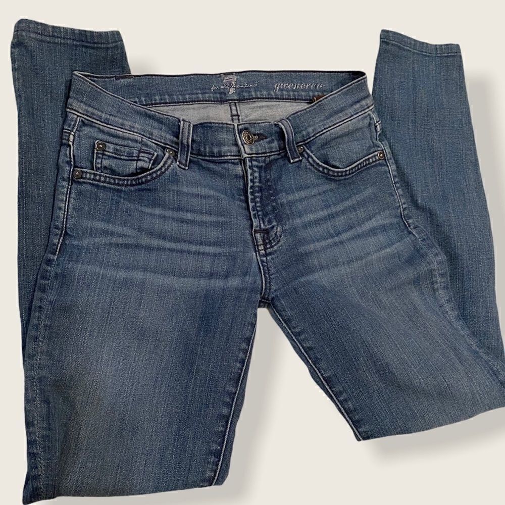 7 For All Mankind Gwenevere Crop Pants Size 26